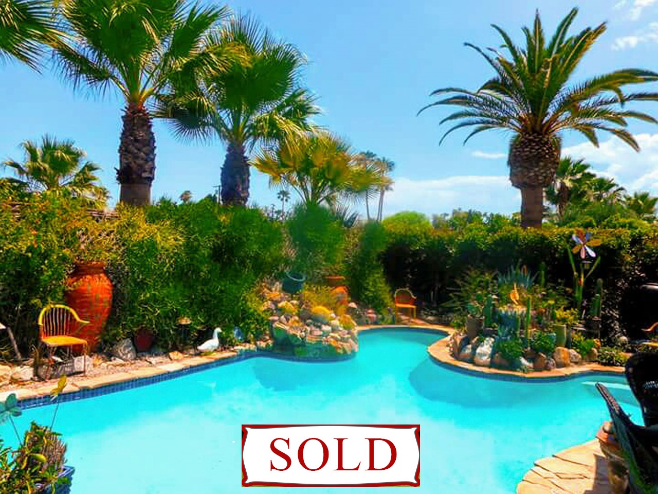 Pool at 553 North Calle Rolph